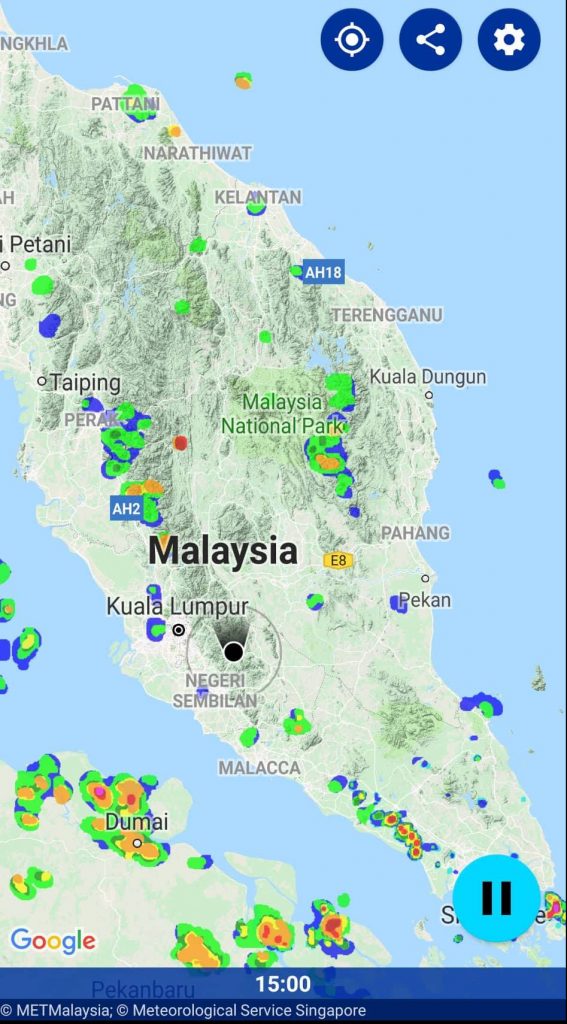 Ramalan Kaji Cuaca Kuala Lumpur