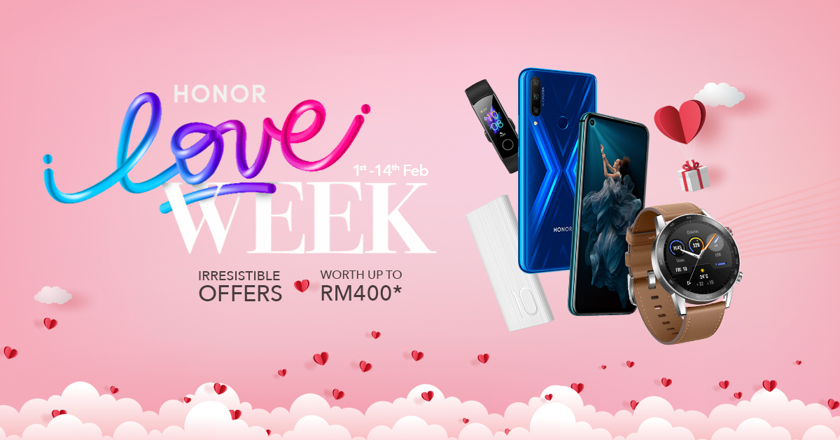 HONOR love week offers