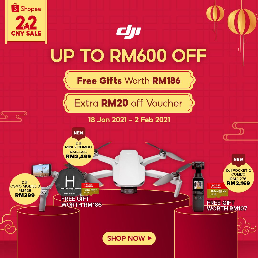 harga produk DJI Malaysia 2021