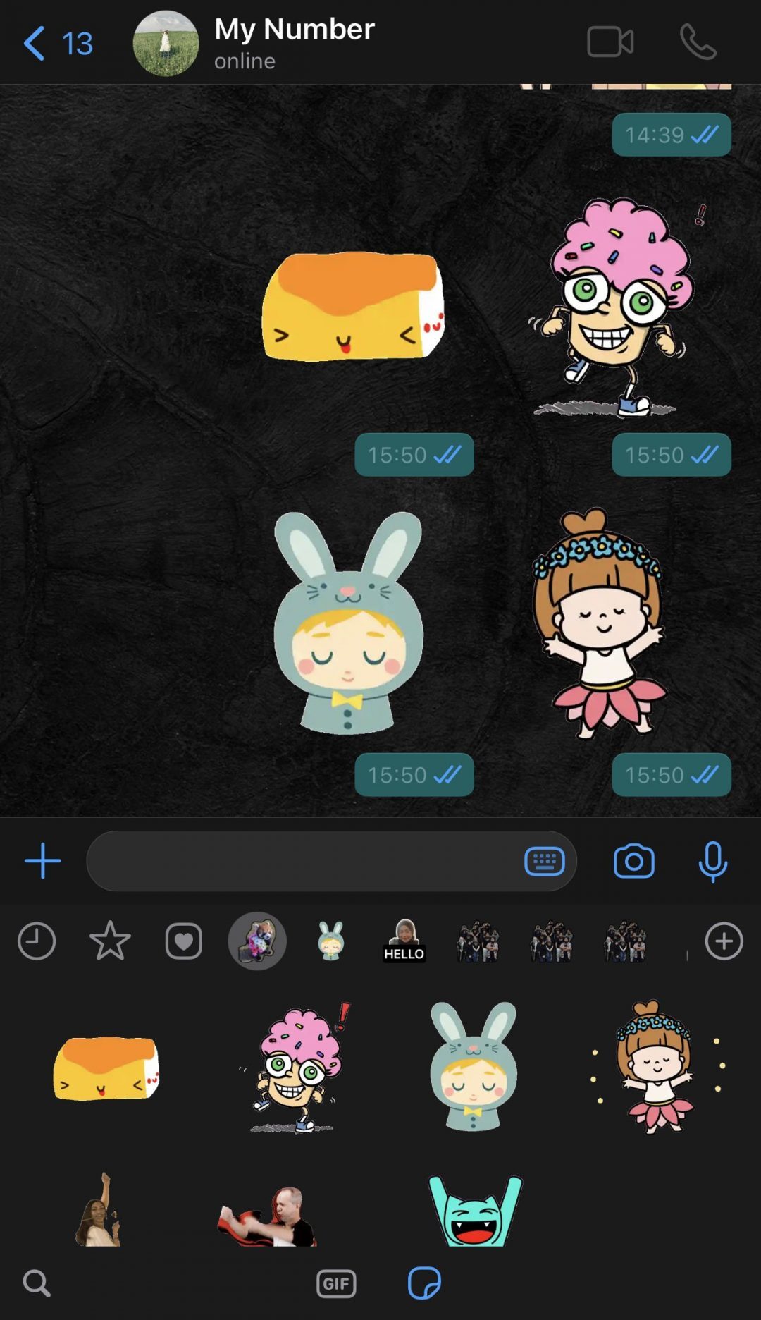 animated sticker WhatsApp