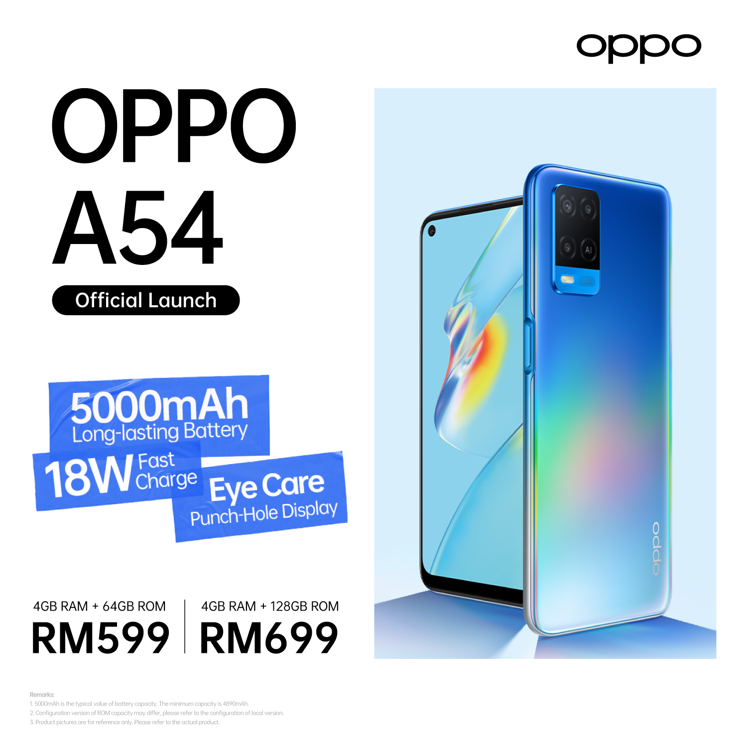 OPPO A54 Malaysia