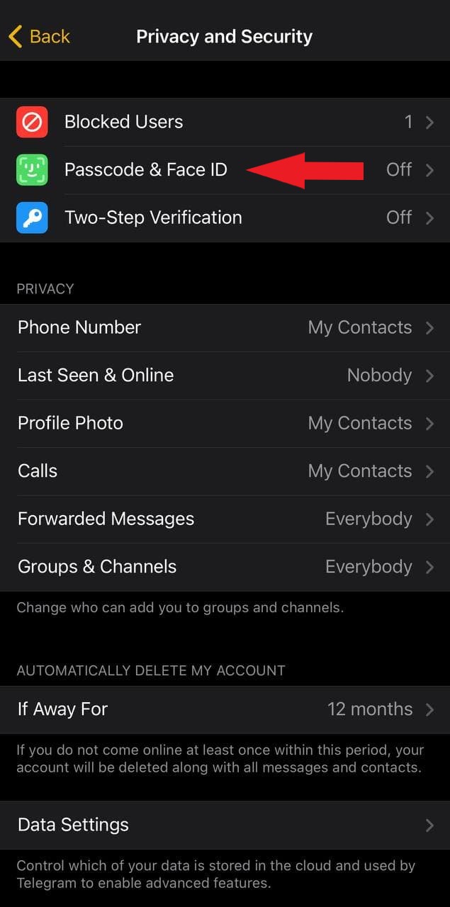 Cara Tetapkan Kod Laluan Dan Kunci Aplikasi Telegram Di Telefon Pintar