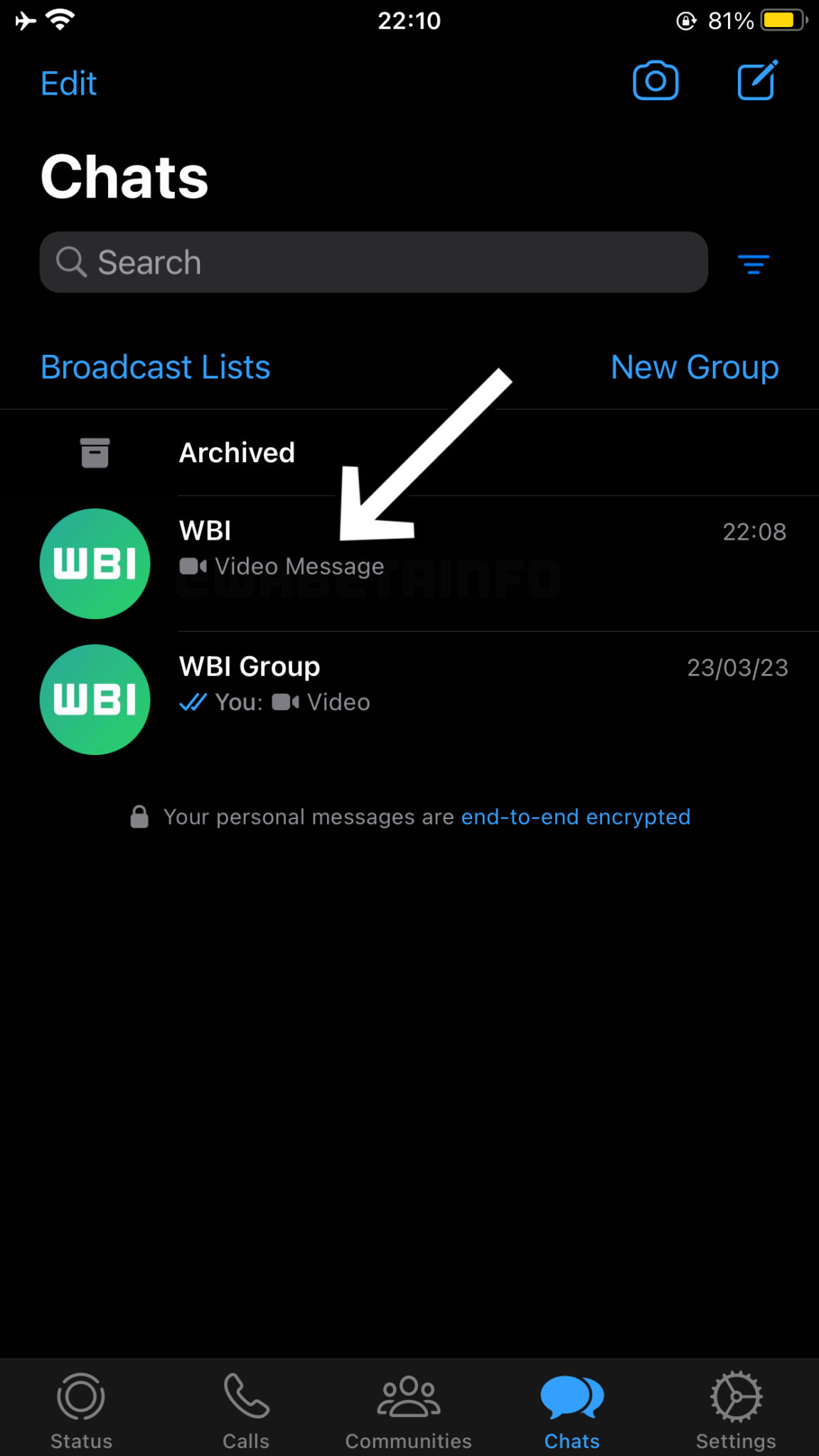 whatsapp video message 1